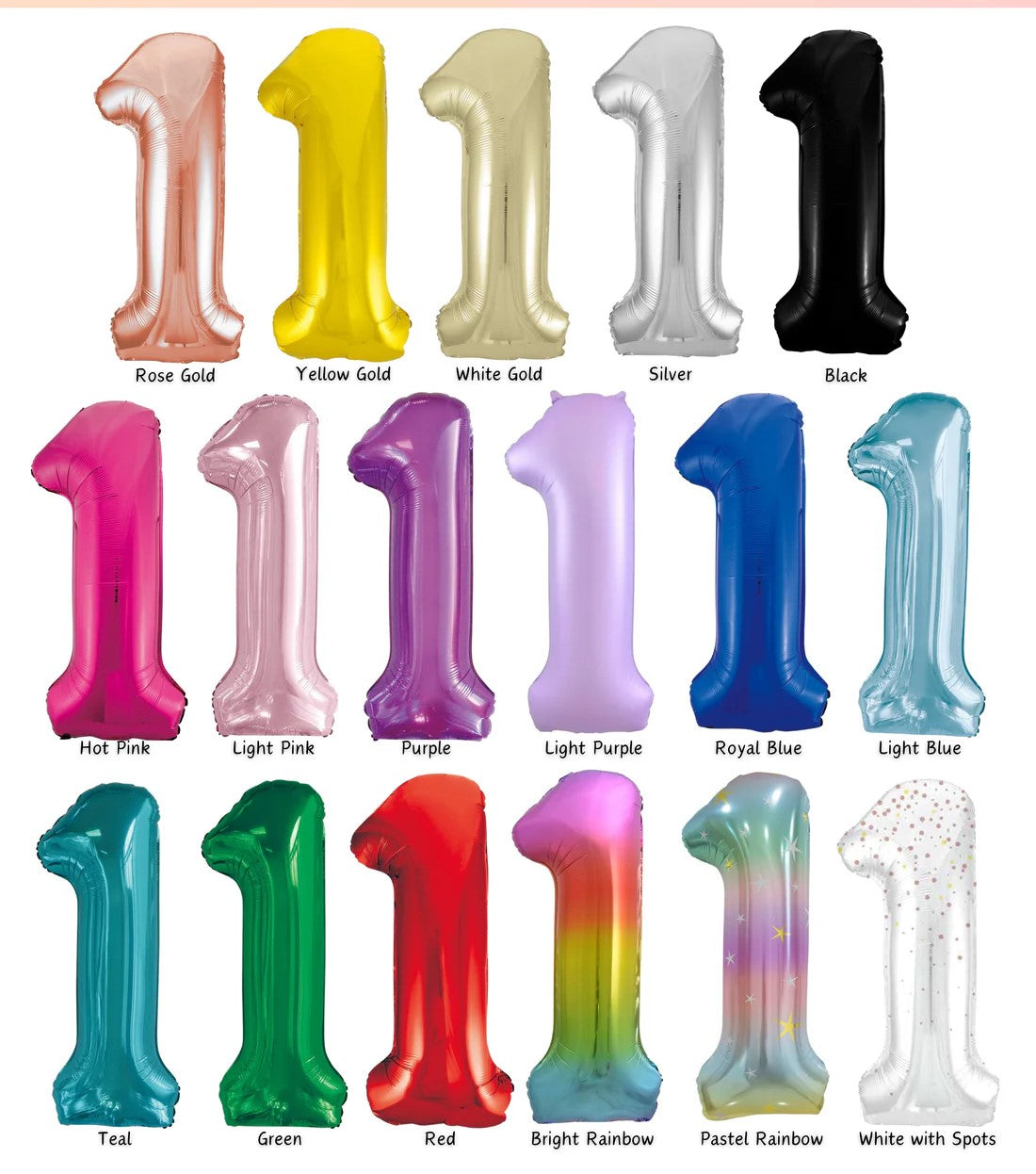 Jumbo Number and 6 Latex Bouquet